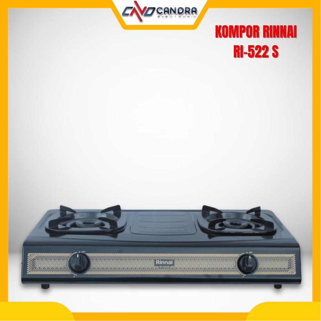 Rinnai RI-522S Kompor 2 Tungku Ceflon
