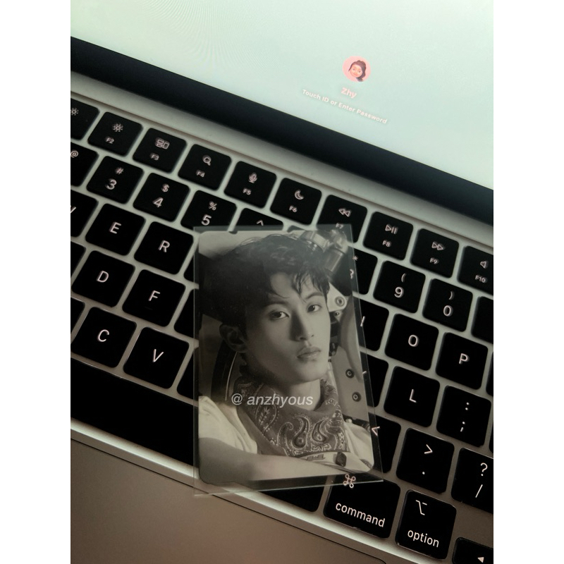 pc mark slayer photocard superm official BOOKED