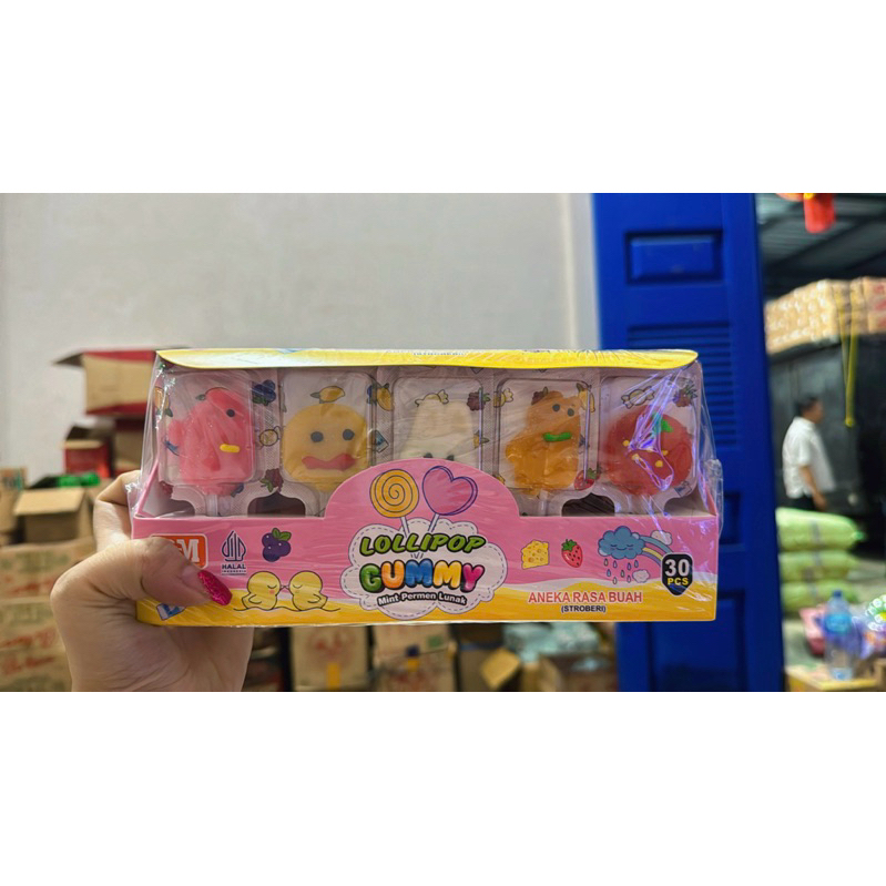 

GUMMY LOLYPOP BOX - Jajanan anak