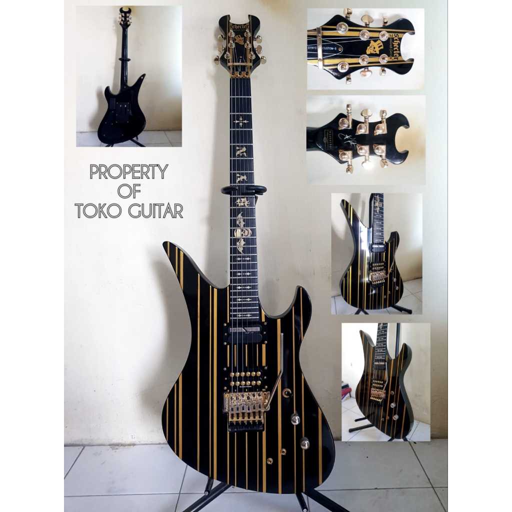 GITAR SCHECTER SYNYSTER GATES CUSTOM-S ORIGINAL