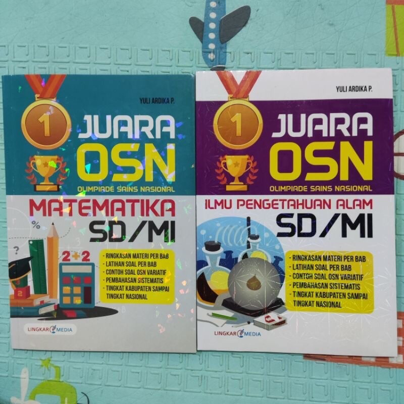 

Juara OSN Olimpiade Sains Internasional Matematika SD / MI - Lingkar Media
