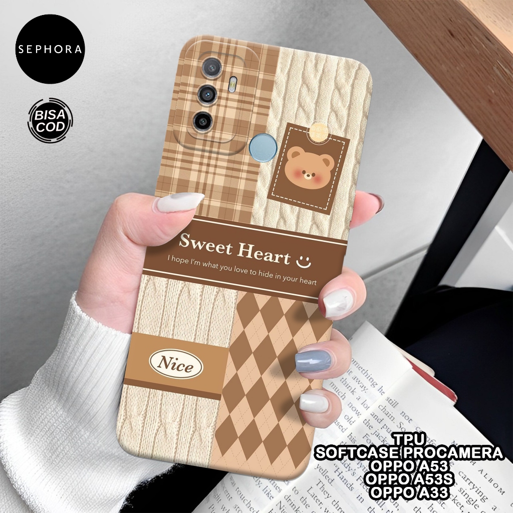 Softcase OPPO A53/A53s/A33 Terbaru - Fashion Case Lucu - Case OPPO A53/A53s/A33 - Case Pro Camera - 