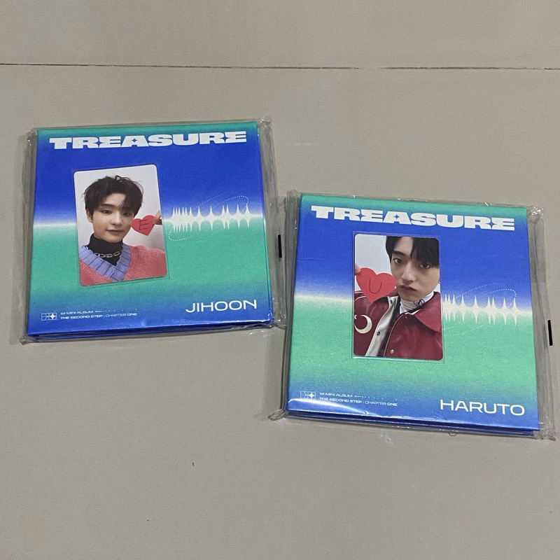 [UNSEALED] Digipack Treasure (HARUTO, JIHOON)