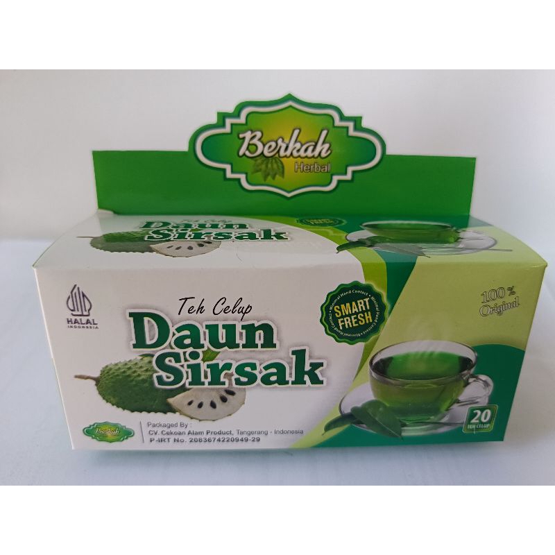

sirsak teh celup daun sirsak