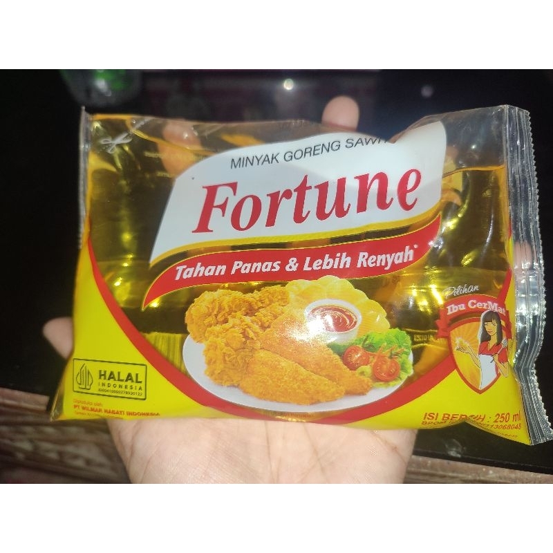 

Fortune 250 ML kemasan bantal
