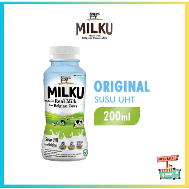 

Milku Original Susu UHT 200ml