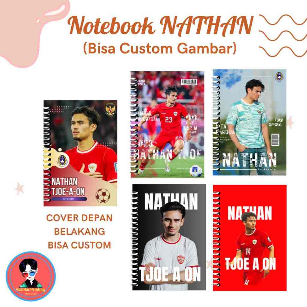 

Notebook Spiral Nathan Tjoe A On Timnas Indonesia - Buku Tulis Buku Catatan