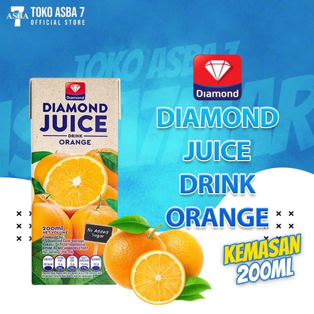 

DIAMOND JUICE DRINK ORANGE 200ML