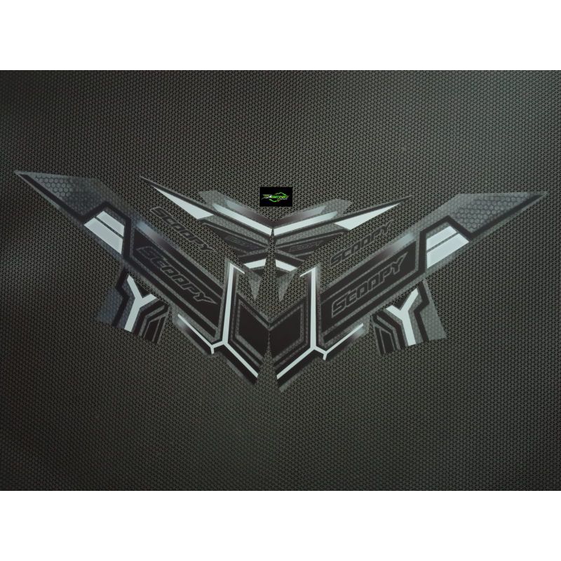 STRIPING STICKER TRANSPARAN CUSTOM SCOOPY 2021