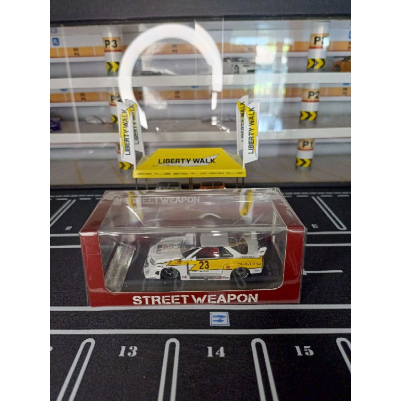 STREET WEAPON NISSAN SKYLINE ER34 LIBERTY WALK FORMULA DRFIT LBWK #23 PETIR