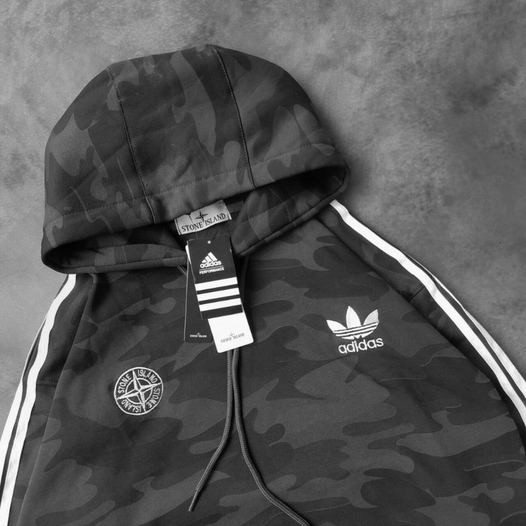 HOODIE S.ISLAND X ADIDAS CAMO