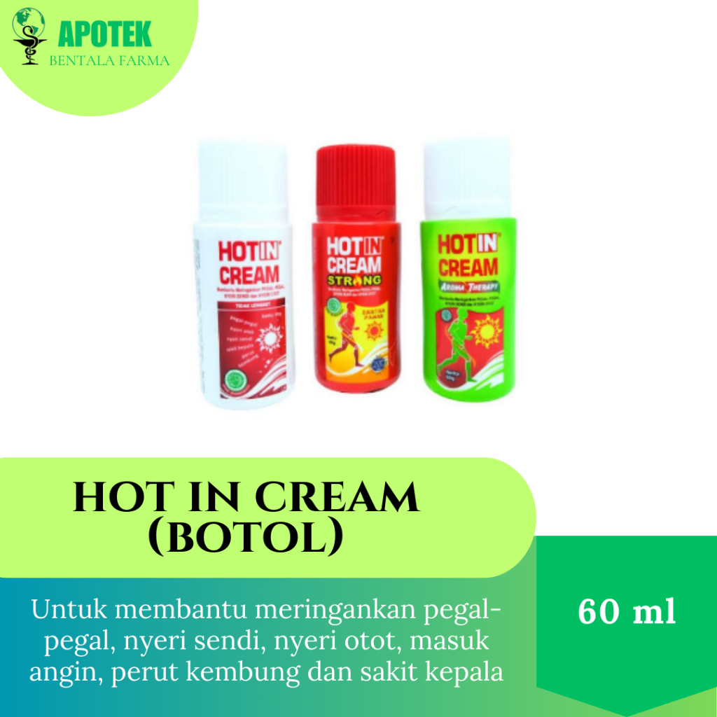 Hot In Cream Botol 60 ml