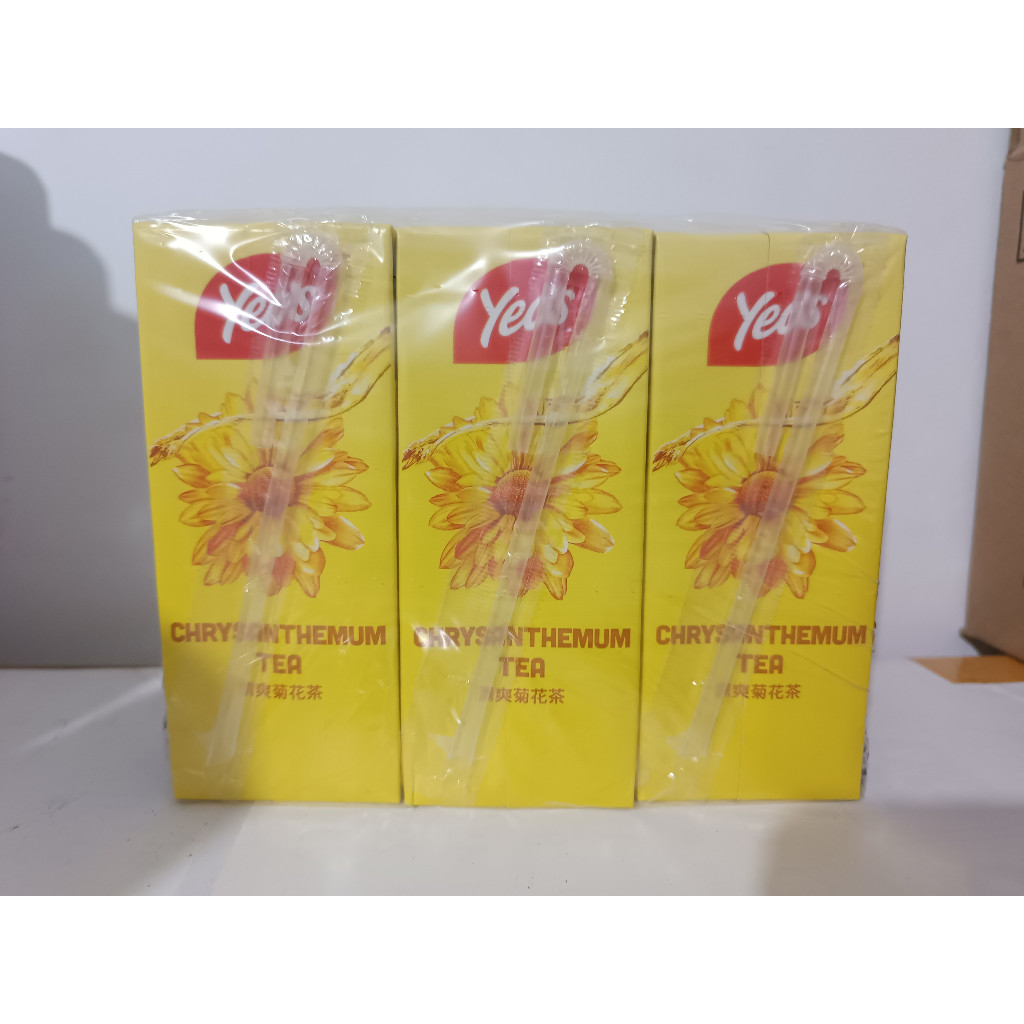 

Yeos Teh Kembang Chrysanthemum Kotak 250ML / Halal / Minuman Rasa Bunga Krisantemum