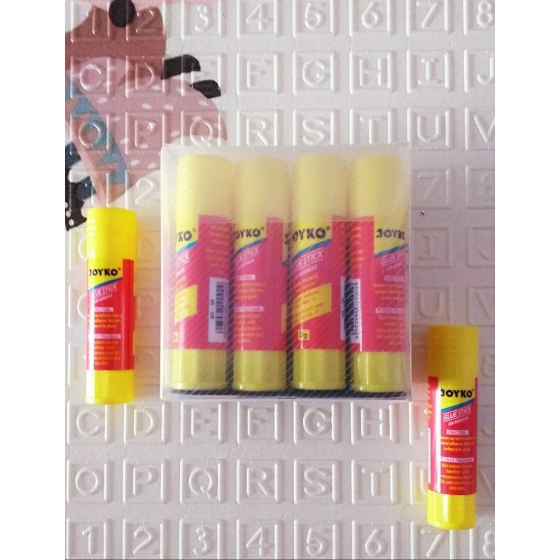 

JOYCO LEM GLUE STICK 8 Gram ( isi 12 pcs ) Perekat Serbaguna & Berkualitas