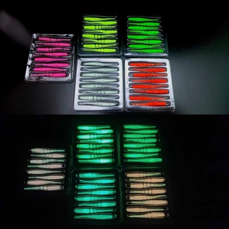 Umpan Pancing Casting Softlure Ajing Game 4cm - Umpan Pancing Tiruan Soft Lure Ajing Game - Umpan Ca