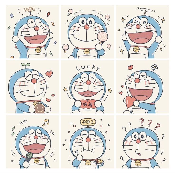 

Sticker lucu doraemon 1 pcs