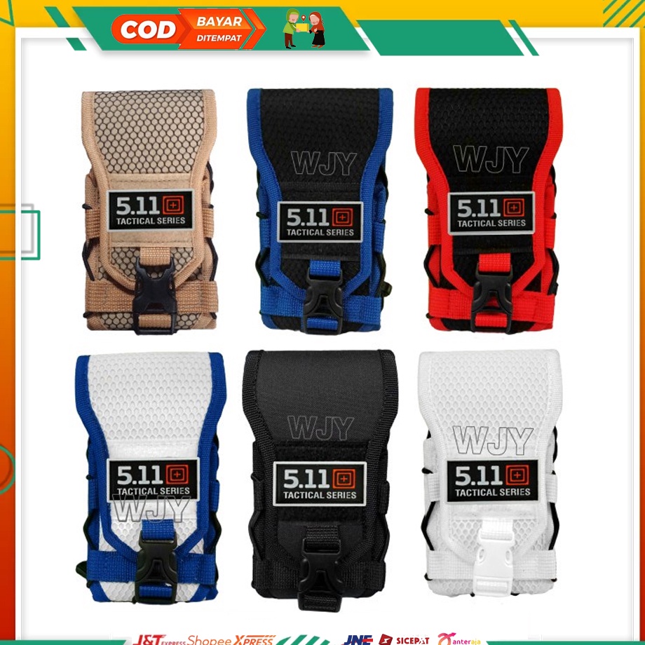 SARUNG HP PINGGANG TACTICAL TAS HP PINGGANG LOGO PATCH RUBBER TACTICAL