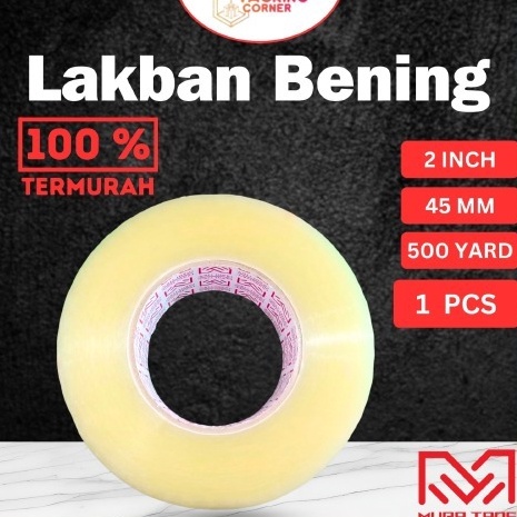 

Kejar Promo Lakban Bening 2 Inch 5 Yard 45mm 48mm 2 5Y Tape Plakban Isolasi