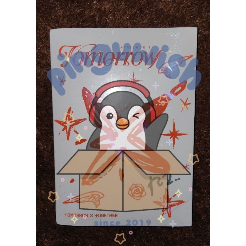 READY STOCK TXT ALBUM TOMORROW MINISODE 3 SEALED SIGNED TAEHYUN BEOMGYU FROM TXT USA