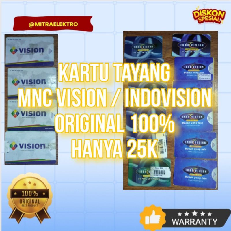 KARTU TAYANG MNC VISION