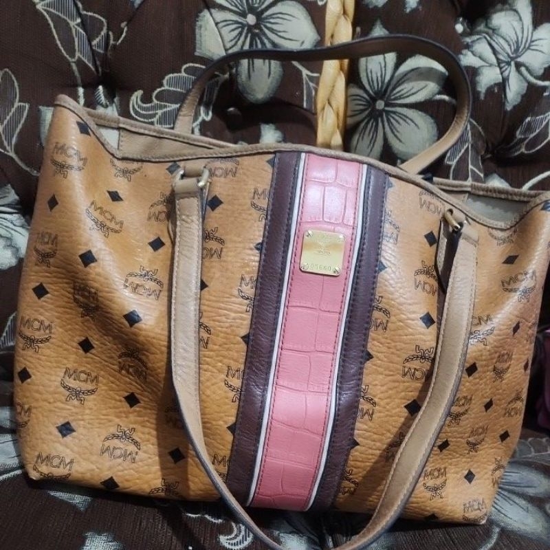 tote bag mcm* preloved