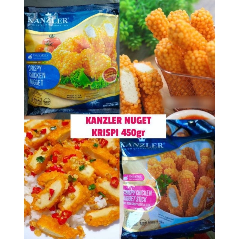 

Mayo Frozen - KANZLER NUGET KRISPI BUBLE 450g Crispy Chicken Nugget Bubble Crumb