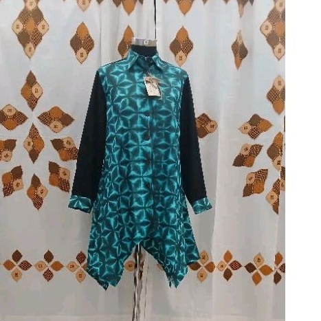 Tunik Shibori Kombinasi