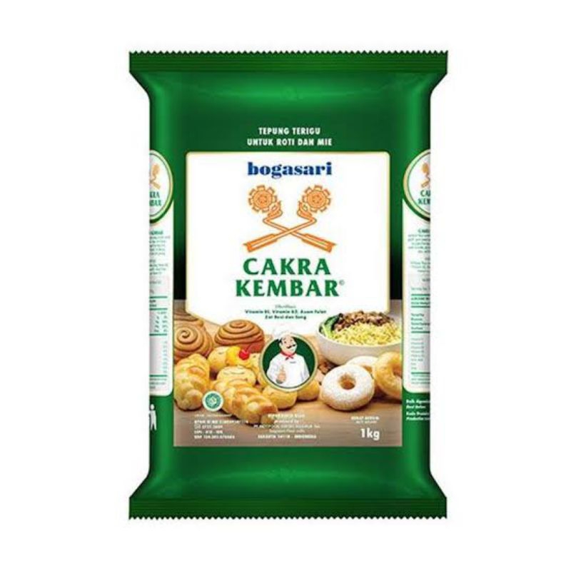 

Tepung Cakra Kembar Premium (Min belanja 5 produk campur)