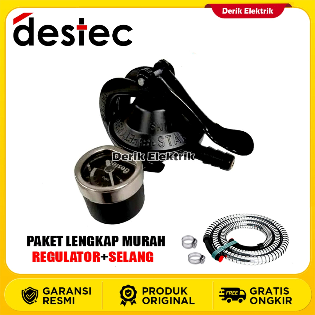 DESTEC STARCAM REGULATOR KOMPOR GAS REGULATOR GAS ANTI BOCOR