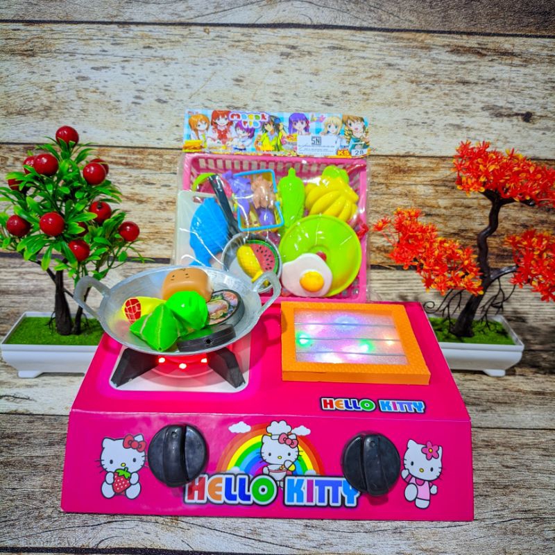 kompor Led Mainan Anak/Mainan Masak Masakan/Mainan Kompor Led/Kompor Led Bisa Nyala