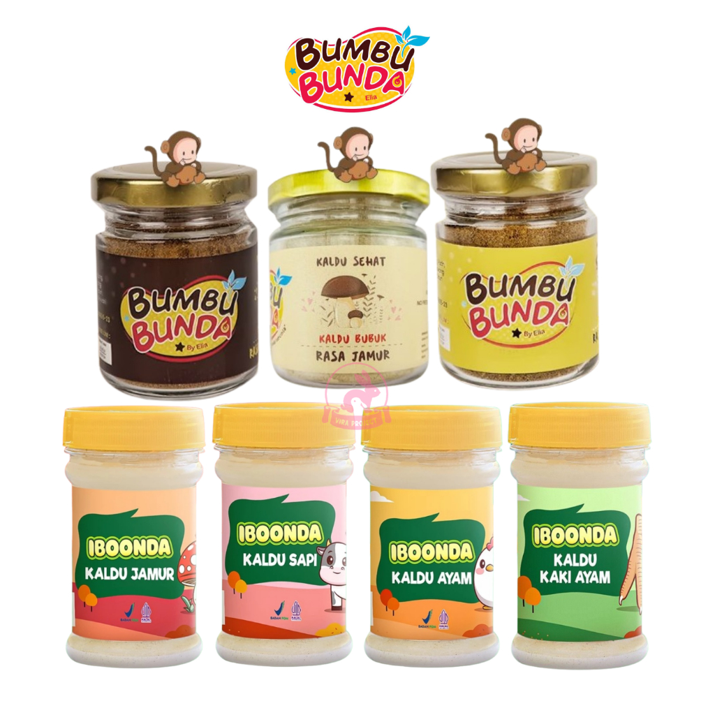 

BUMBU BUNDA IBOONDA KALDU BUBUK NON MSG 50GRAM KALDU SEHAT MPASI