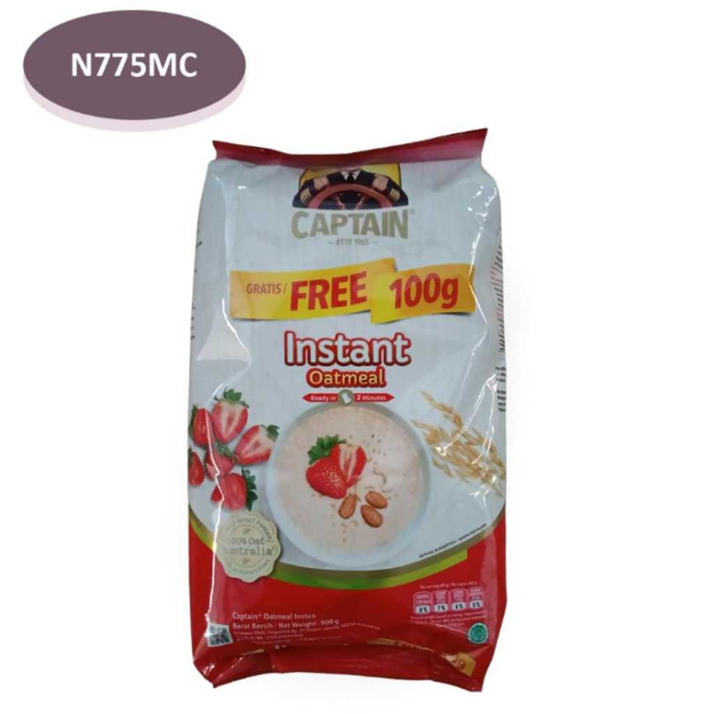 

CAPTAIN OATS INSTANT MEAL 800GR FREE 100GR - N775MC