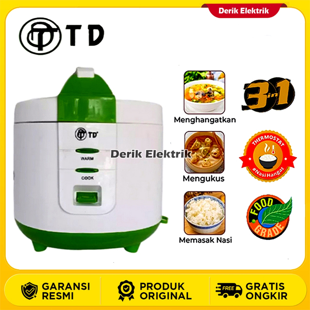 TD MAGIC COM RICE COOKER 1.2 LITER
