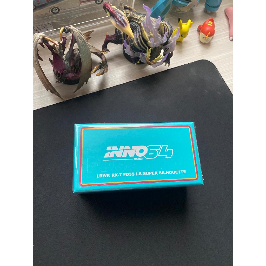 INNO64 LBWK RX7 FD3S - BLUE - DIECAST 1/64