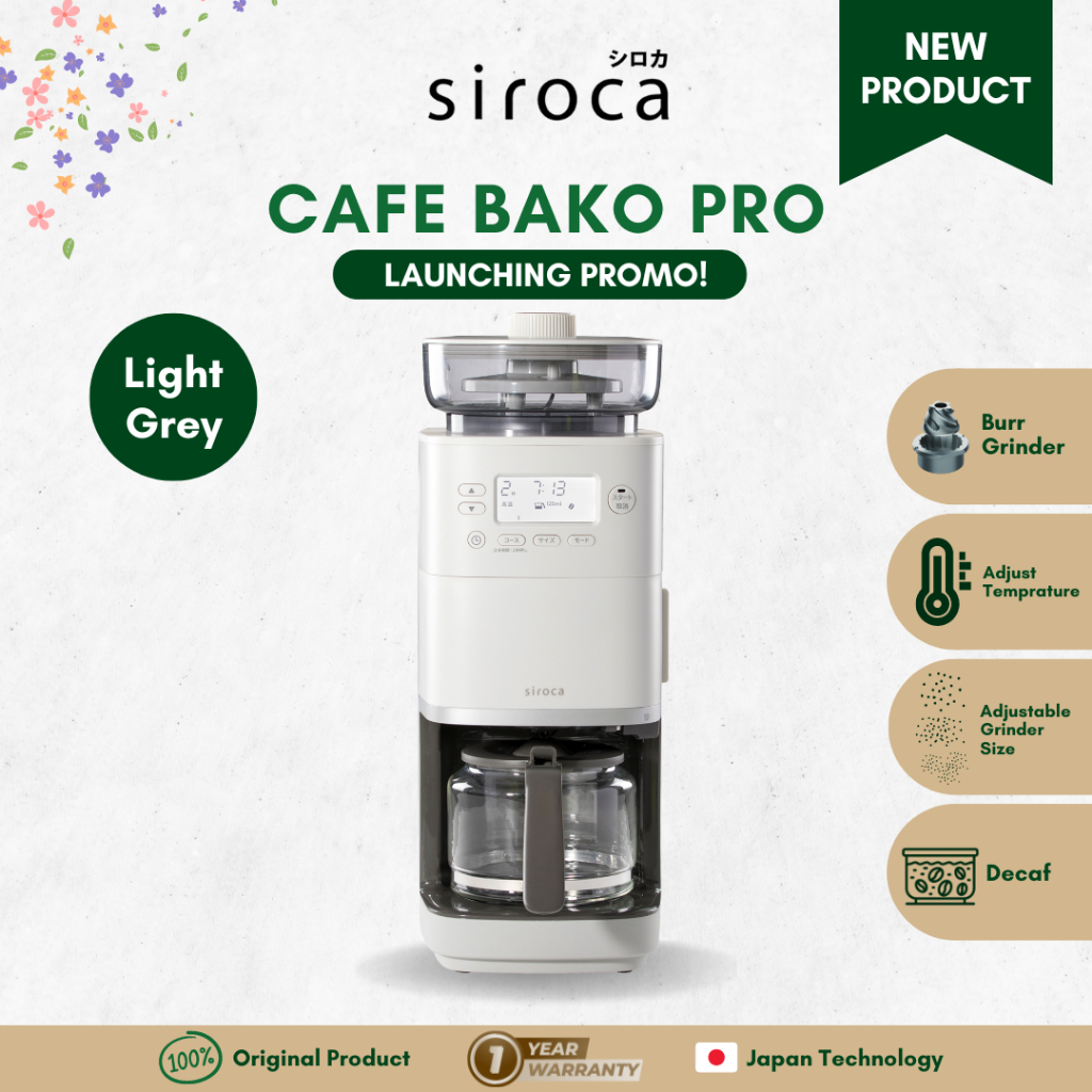 Siroca SC-C251 Cafe Bako Pro - Mesin Kopi Otomatis