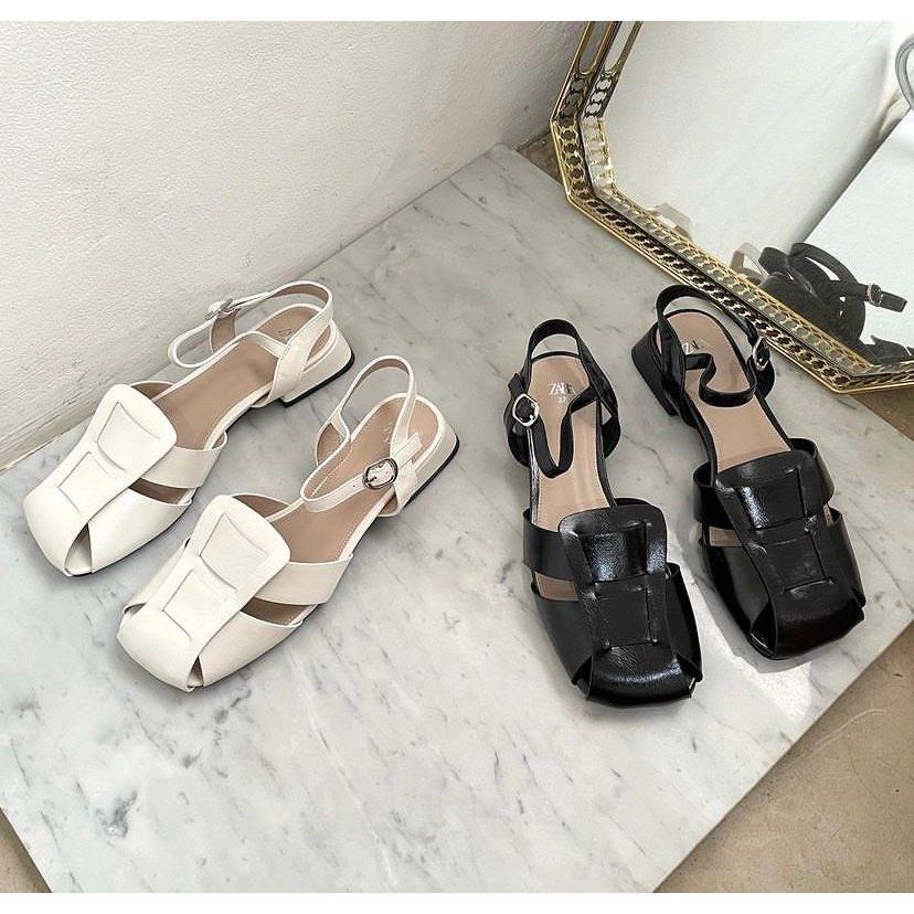 SANDAL FLAT ZARA S 4237 SEPATU WANITA ZARA PREMIUM
