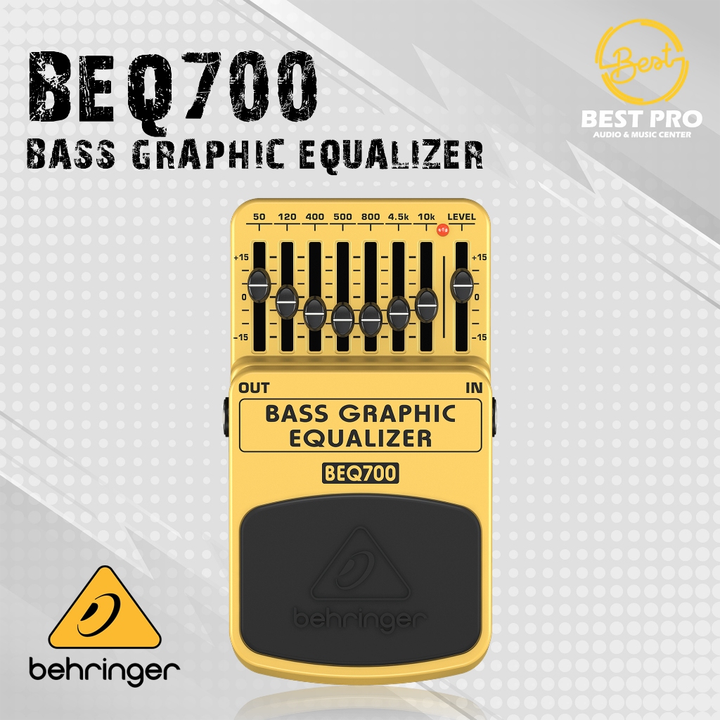 EFEK BASS BEHRINGER BEQ700 (BASS GRAPHIC EQUALIZER)