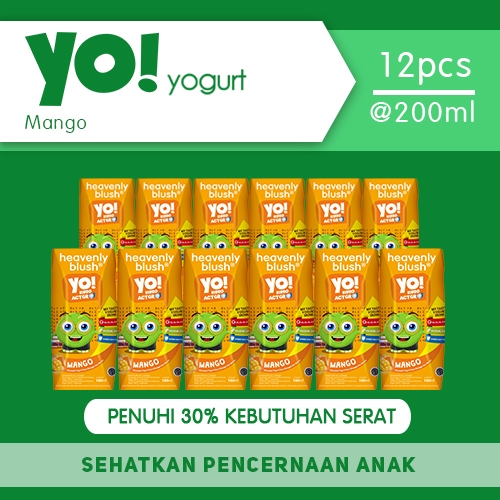 

Yogurt Heavenly Blush YO Mango 12 x 180 ml