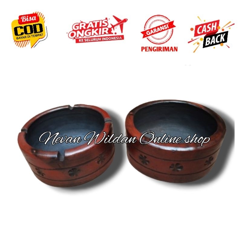 ASBAK ROKOK TANAH LIAT | PROMO ASBAK ROKOK TANAH LIAT | ASBAK GERABAH