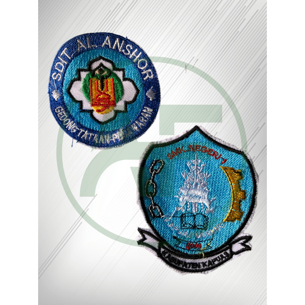 

CUSTOM Bedge Logo Bed Logo Sekolah