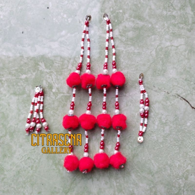 Set anting rahwana S5 wayang golek