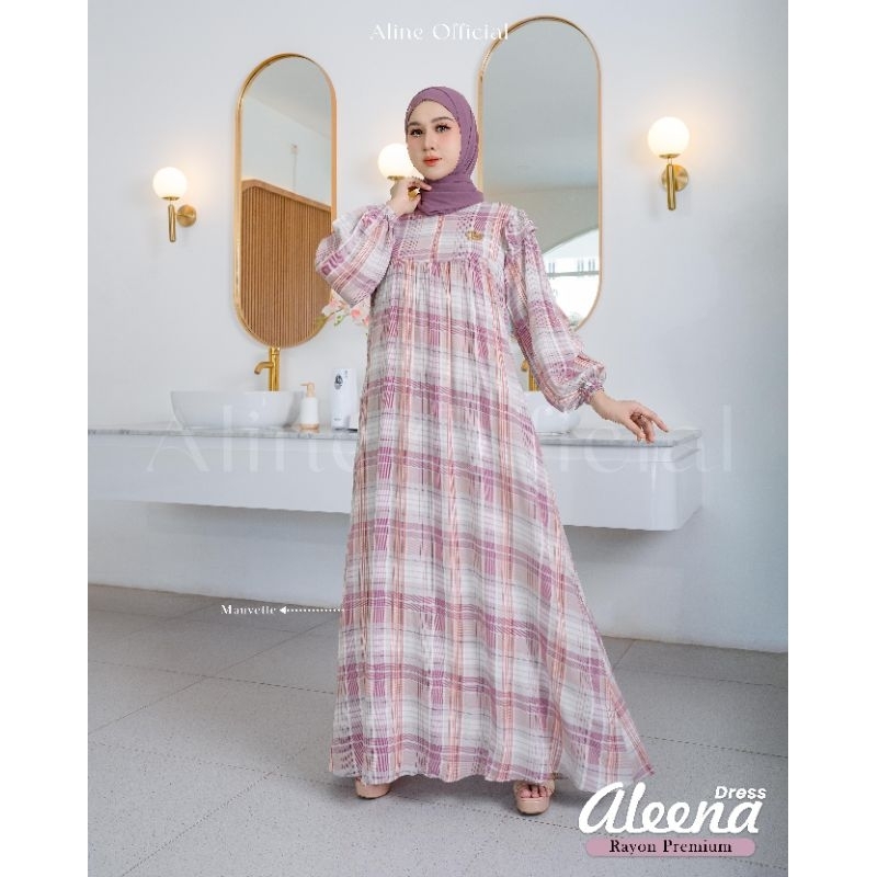 ALEENA DRESS BY LATISZA OFFICIAL ORIGINAL | GAMIS SYAR'I | BISA COD