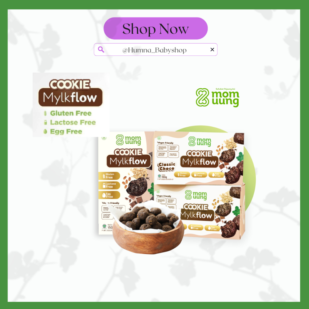 

Mom Uung Cookie Mylkflow Rich Belgia Choco dan Classic Choco