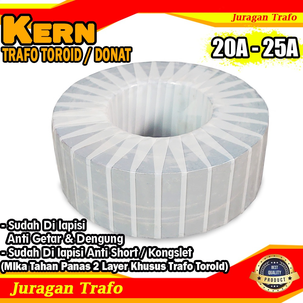 Mang_Usman Kern Trafo Donat - Kern Trafo Toroid 20A - 25A Kualitas Super Premium
