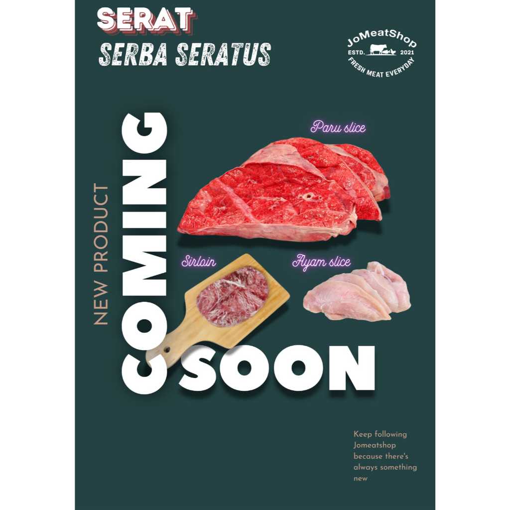 

PAKET HEMAT 100RBU MURAH MERAH PARU SLICE SIRLOIN SLICE AYAM FILET