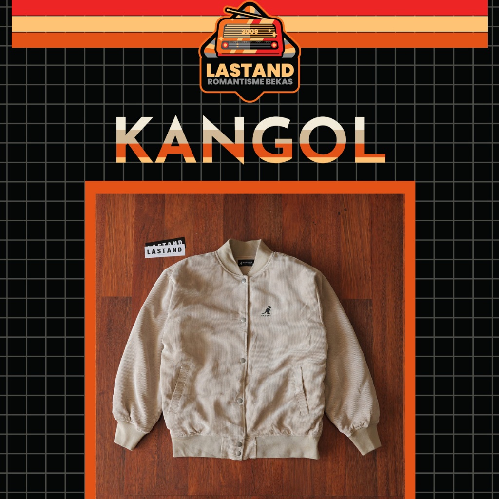 Jaket Vintage Corduroy KANGOL