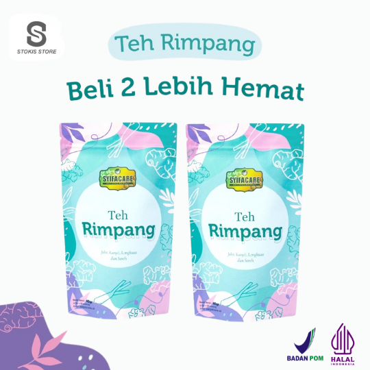 

Teh Celup Rimpang Syifacare: 40gr Herbal Alami Halal [2 PAKET]