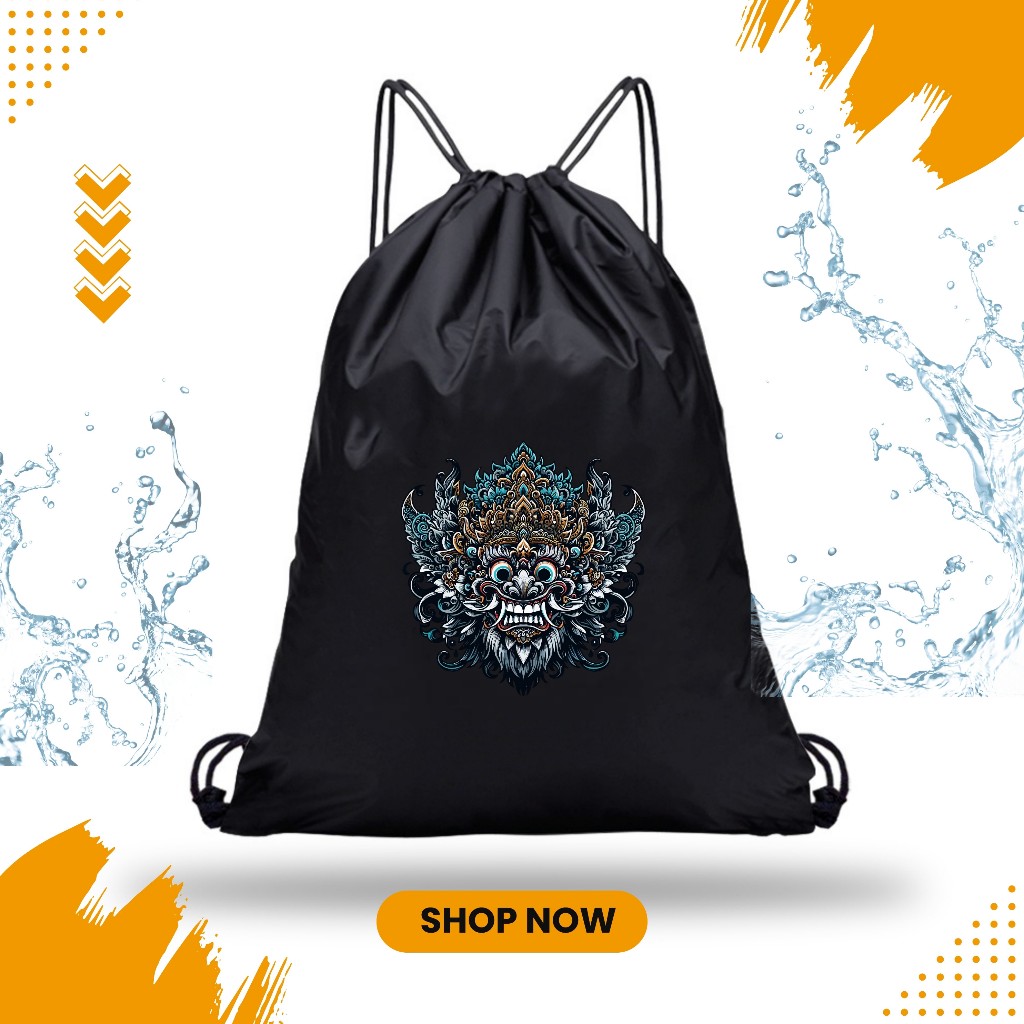 Tas Serut Gymsack Bola Futsal  Pria Wanita Anti Air  | Tas Serut Gymsack Olahraga | Tas Olahraga | T