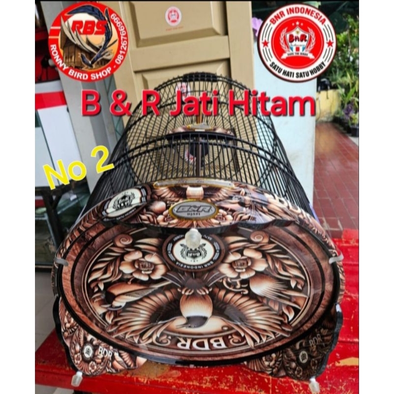 Sangkar Murai Batu BnR Jati hitam