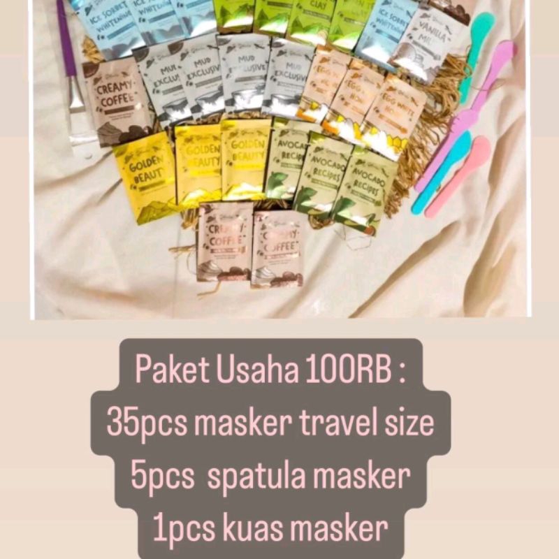 PAKET USAHA (35 PCS) MASKER WAJAH